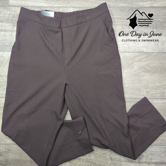 Banana Republic Hayden Tapered Leg Ankle Length Pants Size 12 - Picture 1 of 6